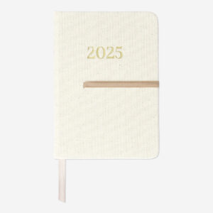Daily Diary with Linen Cover A6 - Spanish - Image 1