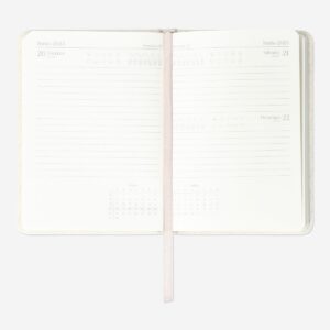 Daily Diary with Linen Cover A6 - Spanish - Image 2