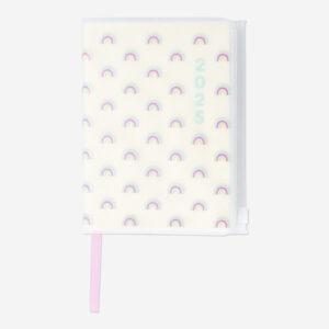 Daily Diary with Rainbows A6 - English - Image 1