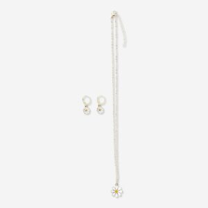 Daisy jewellery set - 3 pcs - Image 3