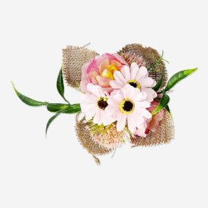 Decorative flowers in pink - Image 3