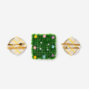 Decorative grass with flowers - Image 1