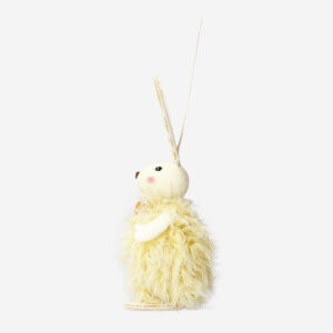 Decorative yellow rabbit with carrot - Image 2