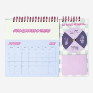 Desk Calendar with Monthly Tasks - English - Image 3
