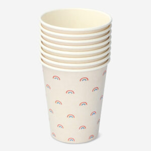 Disposable paper cups. 8 pcs - Image 3