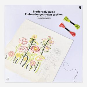 DIY embroidery pillow - Image 1