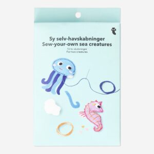 DIY sea creatures sewing kit