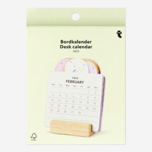 Donut Desk Calendar - English - Image 1