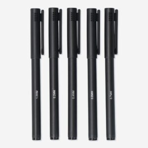 Drawing pens. 5 pcs - Image 1