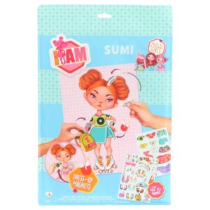 I Am Magnetic Dress-up Doll 6 - Assorted - Image 8