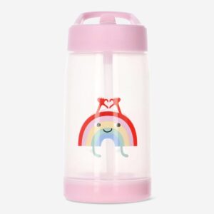 Pink drinking bottle. 420 ml - Image 1