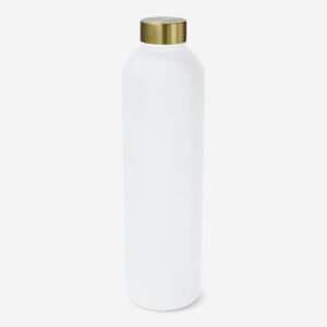Drinking bottle with gold lid - 1 L
