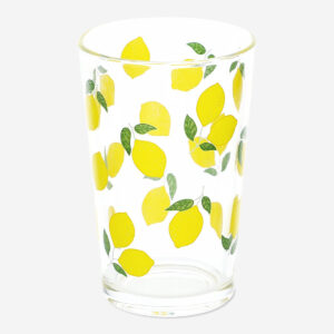 Drinking glass with lemons - 220 ml - Image 2