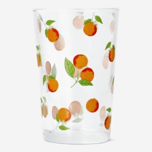 Drinking glass with oranges - 220 ml - Image 2
