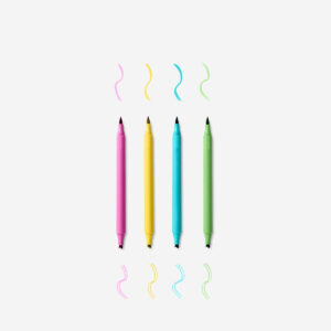Dual highlighters. 4 pcs