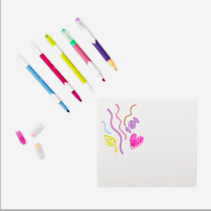 Dual-tip markers with colour changing effect - 12 pcs - Image 3