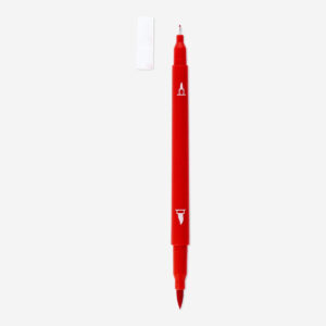 Dual-tip pens in box - 12 pcs - Image 3