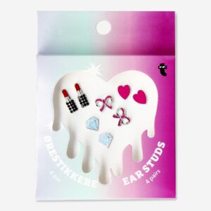 Ear Studs - 4 pairs - Image 1