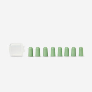 Green earplugs - 8 pcs - Image 1