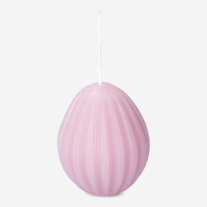 Easter egg pink candle - Image 1