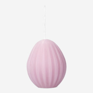 Easter egg pink candle - Image 2