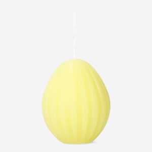 Easter egg yellow candle - Image 2