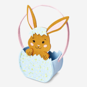 Easter felt bag for egg hunt - Image 2