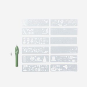 Engraving pen. With stencils and a replaceable tip - Image 3