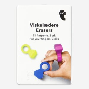 Erasers for Your Fingers - 3 pcs - Image 1