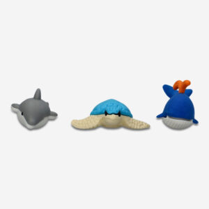 Sea animal erasers in box - 3 pcs - Image 3