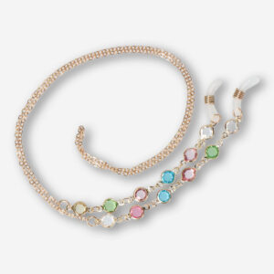 Spectacle Strap with Coloured Gems - Image 1
