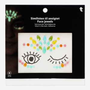 Face jewels. Glow in the dark - Image 1