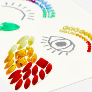 Face jewels. Adhesive - Image 3