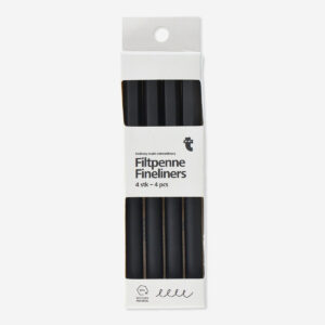 Fineliners. 4 pcs