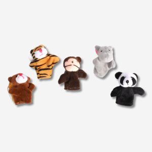 Jungle Animal Finger Puppets - Image 1