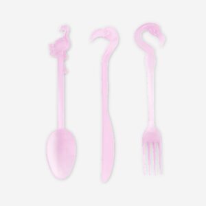 Flamingo cutlery set. 12 pcs - Image 1