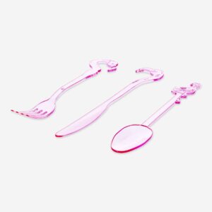 Flamingo cutlery set. 12 pcs - Image 2