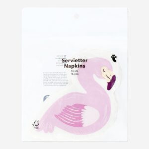 Flamingo napkins. 16 pcs - Image 3