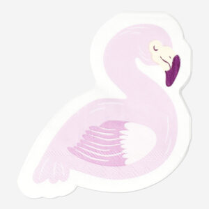 Flamingo napkins. 16 pcs - Image 1