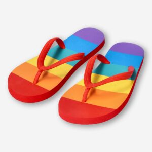 Rainbow Flip-Flops - Size 40-41 - Image 2