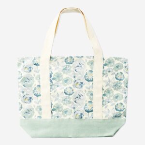 Floral canvas bag - Image 1
