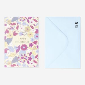 Floral card with envelope - Image 2