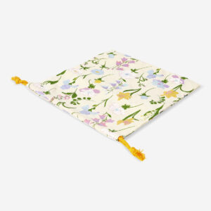 Floral cotton gift bag - Large - Image 2