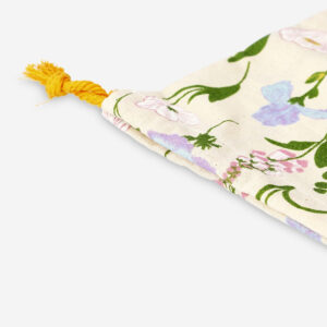 Floral cotton gift bag - Large - Image 3