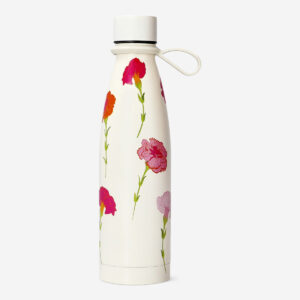 Floral drinking bottle with silicone strap - 480 ml - Image 2