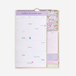 Floral family planner 2025 - English - Image 1