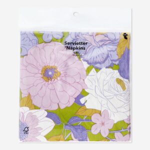 Floral napkins - 16 pcs - Image 3