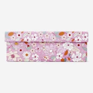 Floral paper storage box - Small - Image 3