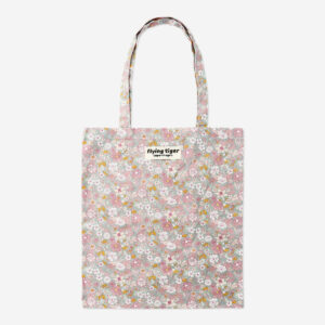 Floral tote bag