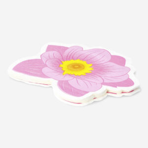 Flower napkins - 10 pcs - Image 2